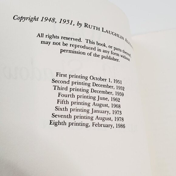 Vintage The Wind Leaves No Shadow By Ruth Laughlin Paperback - Picture 11 of 11